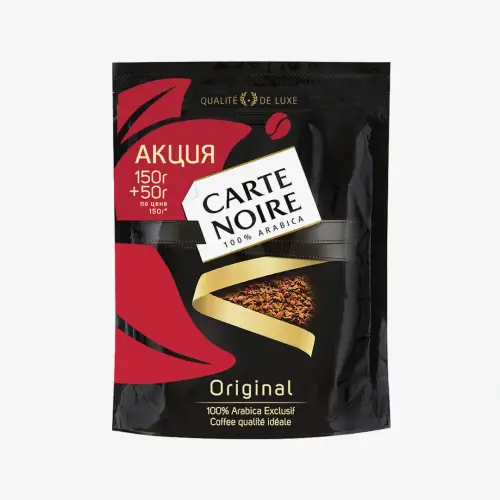 Кофе Carte Noire растворимый сублимированный 150+50 г