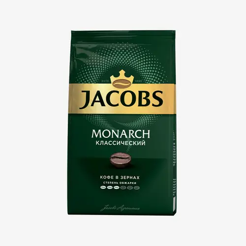 Кофе Jacobs Monarch в зернах средней обжарки 800 г