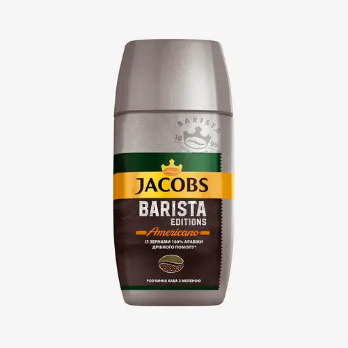 Кофе Jacobs Barista молотый в растворимом 90 г