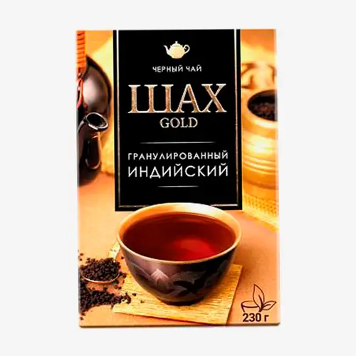 Чай черный Шах Gold Кения индийский гранулированный 230 г