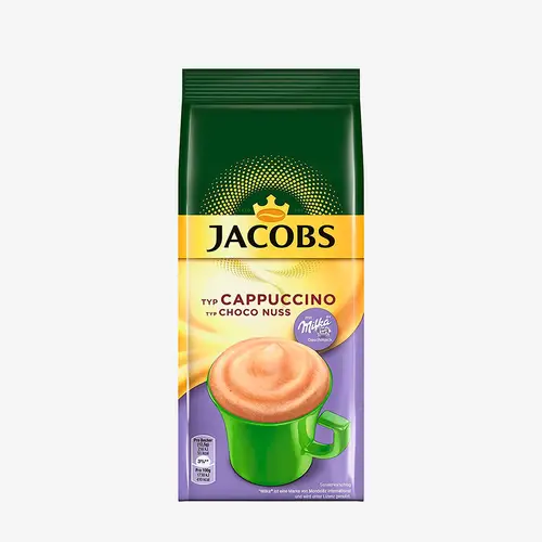 Кофейный напиток Jacobs Cappuccino Choco Nuss, 500 г