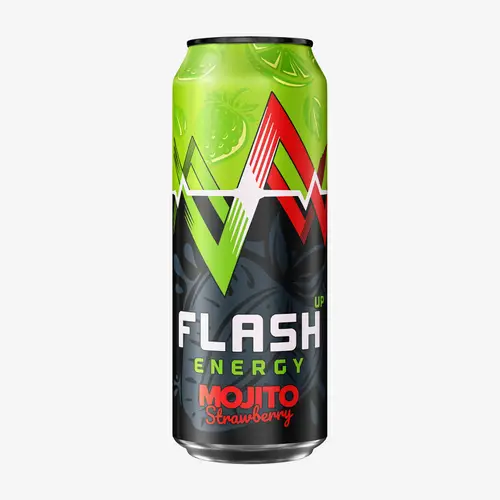 Энергетический напиток Flash up energy mojito strawberry, 0,45 л