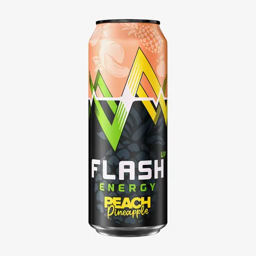 Энергетический напиток Flash up energy peach pineapple, 0,45 л