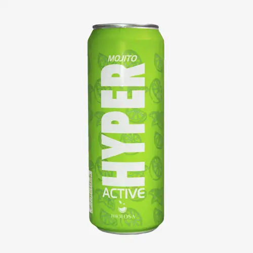 Напиток Hyper active mojito безалкогольный среднегазированный, 0,45 л