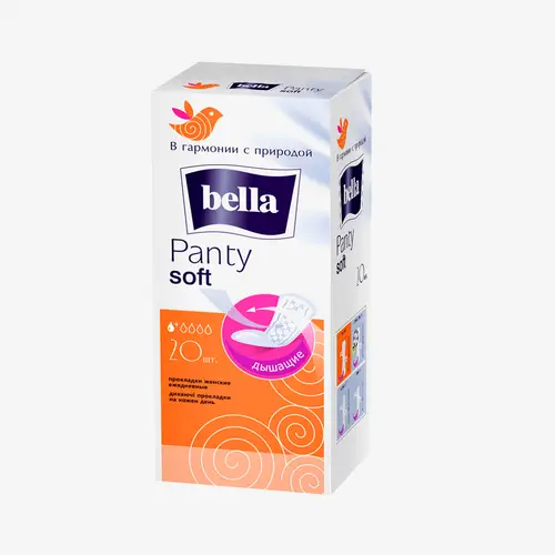 Прокладки ежедневные Bella Panty soft 20 шт