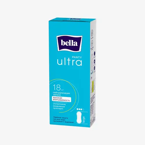 Прокладки Bella Panty Ultra Large ежедневные ультратонкие 18 шт