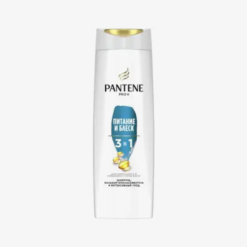 Шампунь/бальзам-ополаскиватель Pantene 3в1 Питание и Блеск 360 мл