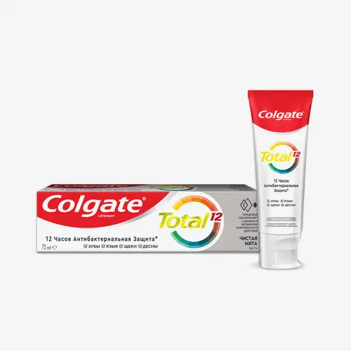 Паста зубная Colgate Total Чистая Мята комплексная антибактериальная 75 мл