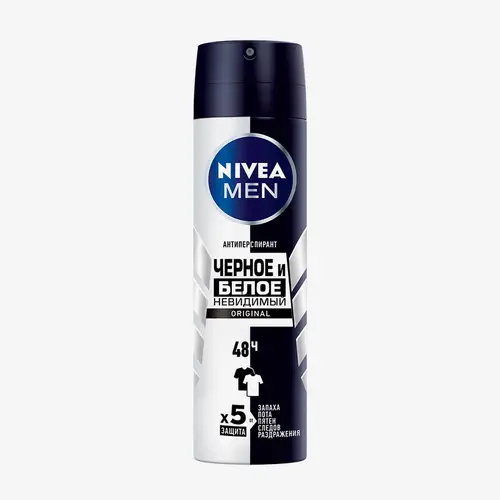 Дезодорант Nivea Men Невидимый антиперспирант мужской, спрей 150 мл