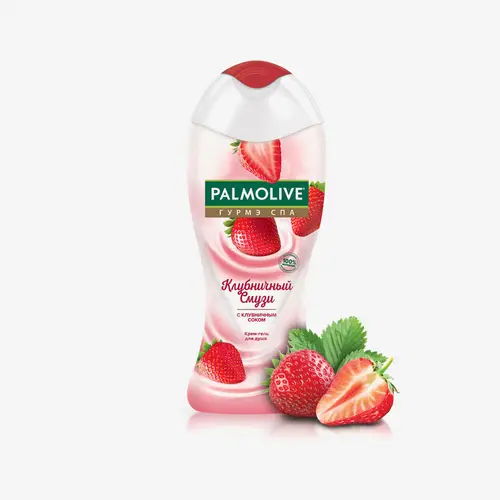 Гель-крем Palmolive Гурмэ Spa Клубничный Смузи для душа с клубничным соком, 250 мл