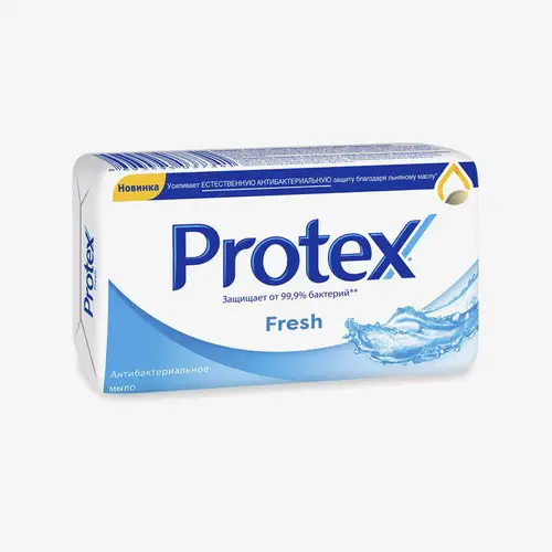 Мыло кусковое Protex Fresh антибактериальное туалетное, 90 г