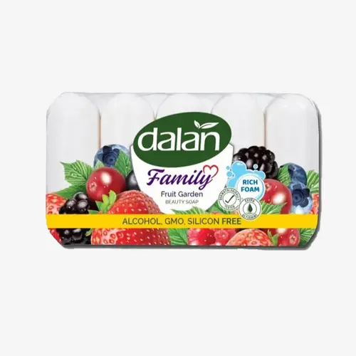 Мыло Dalan Family фруктовый сад  5 х 75 г