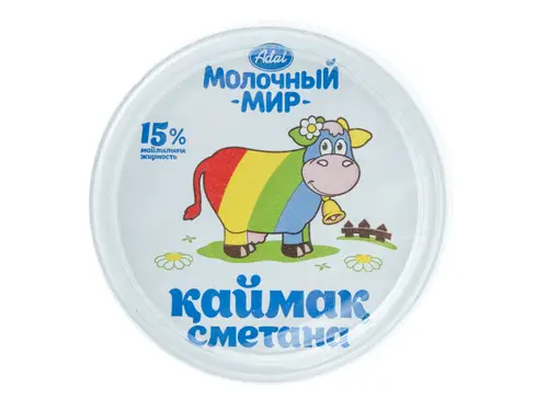 Сметана Молочный мир 15% 350 гр