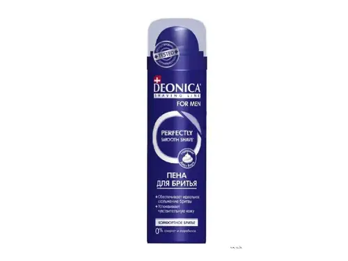 Пена для бритья Deonica For Men Комфортное бритье 240 мл