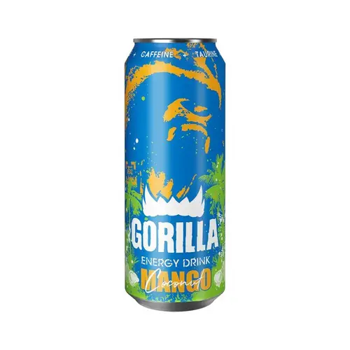 Gorilla, энергетический напиток gorilla 0,45л mango coconut, цена за шт, ШК: 4680036915880