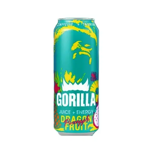 ЭНЕРГЕТИЧЕСКИЙ НАПИТОК GORILLA 0,45л DRAGON FRUIT, ШК: 4650243871224