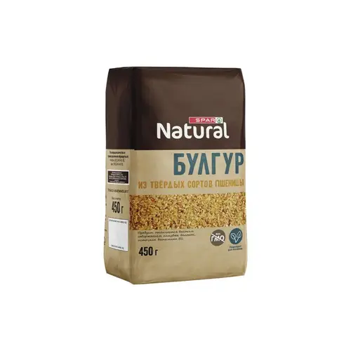 Spar Natural, булгур spar 450гр из твердых сортов пшеницы, цена за шт, ШК: 4607072716875