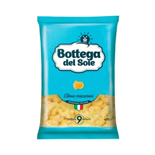 МАКАРОНЫ BOTTEGA DEL SOLE 400ГР РОЖКИ, ШК: 4690329010765