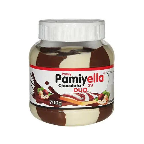 Pamiyella, паста pamiyella 700гр  шоколадная duo, цена за шт, ШК: 4870241470032