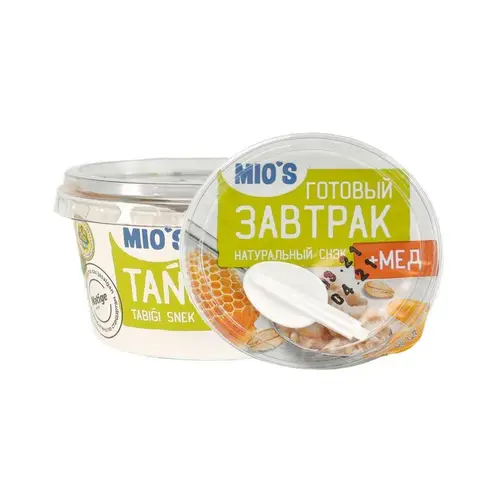 ЗАВТРАК NATIGE 140гр BREAKFAST BY С ОВС/ЦВ.МЕДОМ, ШК: 4870003751768