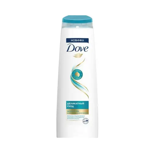 Dove, шампунь dove 400мл деликатный уход, цена за шт, ШК: 8683130035337