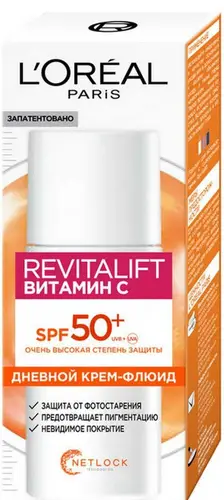 КРЕМ ДЛЯ ЛИЦА LOREAL 50МЛ ФЛЮИД SPF 50+, ШК: 3600524069704