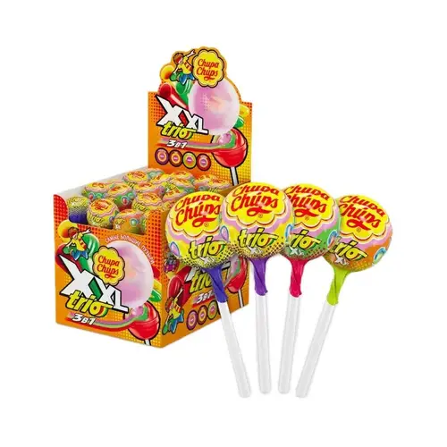 Chupa Chups, конфеты chupa chups 29гр xxl трио, цена за шт, ШК: 46065780