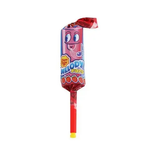 Chupa Chups, конфеты chupa chups 12гр мелоди клубника, цена за шт, ШК: 84196842