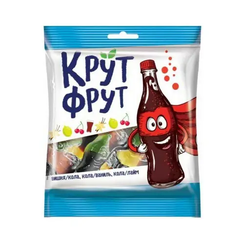 МАРМЕЛАД KDV 70ГР KRUTFRUT ВЕСЕЛАЯ БУТЫЛОЧКА, ШК: 4620017451754