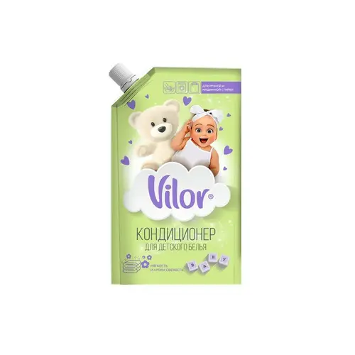 Vilor, кондиционер д/белья vilor 1л детский, цена за шт, ШК: 4602984022083