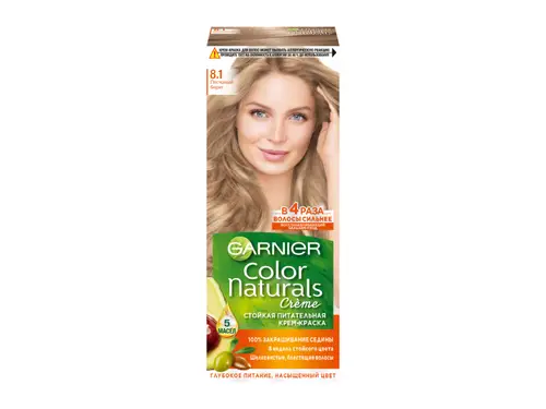 Крем-краска Garnier для волос Color Naturals 8.1 песчаный берег