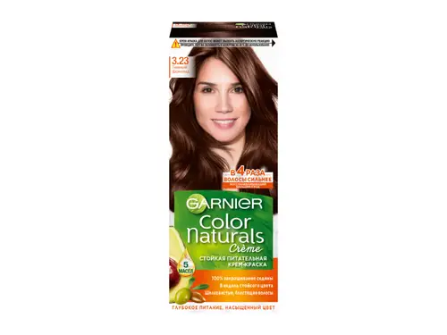 Крем-краска Garnier для волос Color Naturals 3.23 темный шоколад