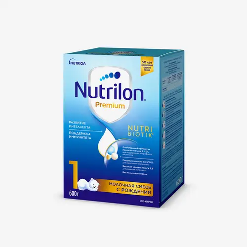 Смесь Nutrilon Premium №1 молочная 600 г