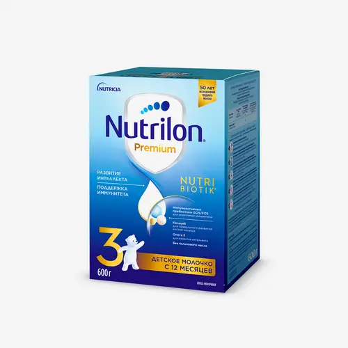 Смесь Nutrilon-3 junior Premium молочная для детей 600 г