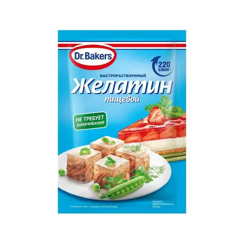 ЖЕЛАТИН DR.BAKERS 10Г, ШК: 4607061494906