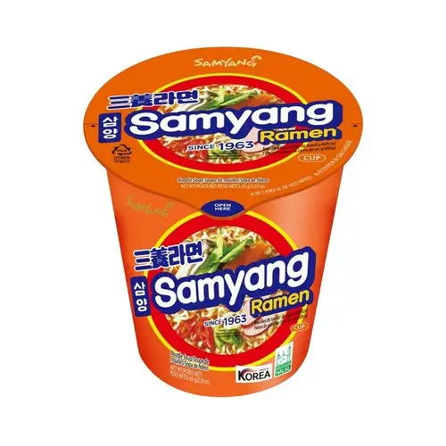 Samyang, лапша samyang 65гр cup ramen стакан, цена за шт, ШК: 8801073102743