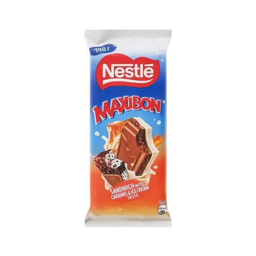 ШОКОЛАД NESTLE 198ГР MAXIBON, ШК: 4600680022338