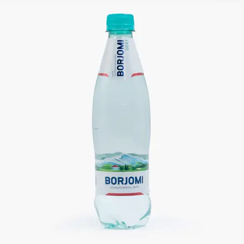 Вода Borjomi Газированная в пластиковой бутылке 0,5 л