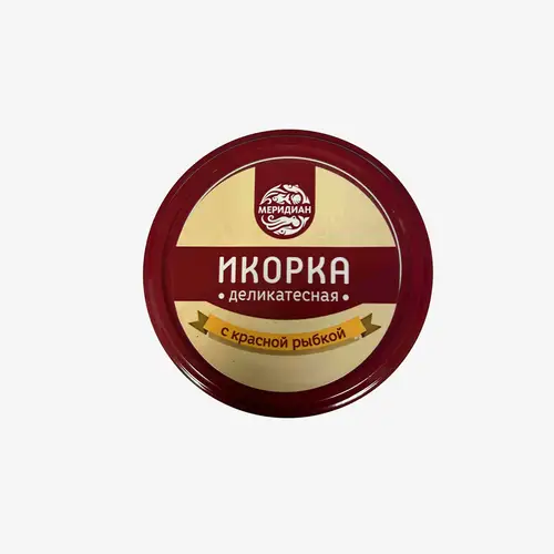 Икорка Меридиан с красной рыбкой, деликатесная 160 г