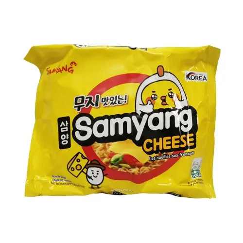 Samyang, лапша samyang 120гр рамен со вкусом сыра, цена за шт, ШК: 8801073114111