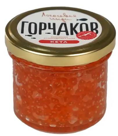 Икра лососевая Горчаков кета, 100г