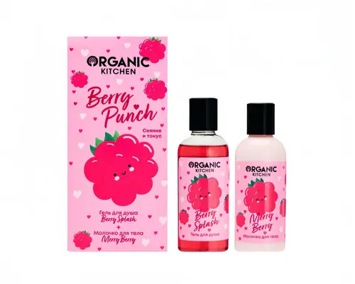 Набор подарочный ORGANIC KITCHEN Berry Punch 340мл