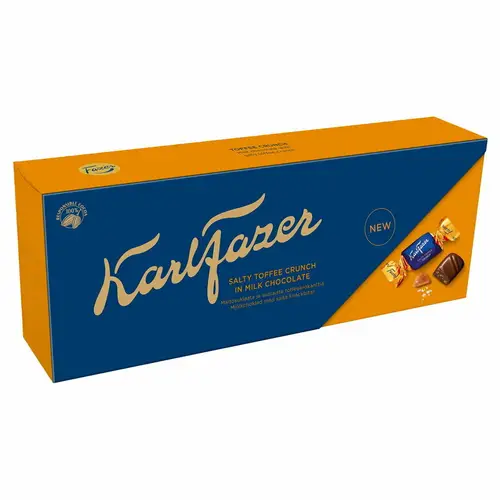 Конфеты KARL FAZER с соленой хрустящей карамелью, 250г