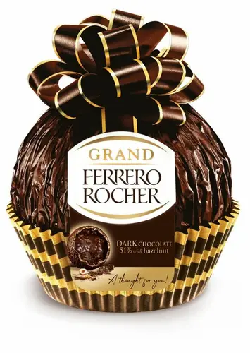 Шоколад темный Ferrero Rocher Grand фигурный, 125 г