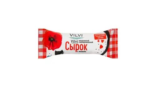 Сырок творожный Vilvi мак глаз 21% 40 г