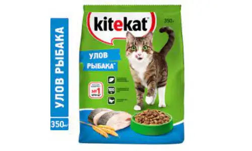 Корм Kitekat улов рыбака 350 г