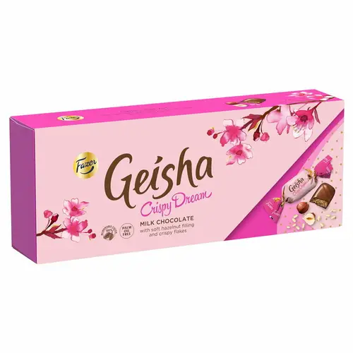 Конфеты шоколадные FAZER Geisha с хрустящей начинкой, 270 г