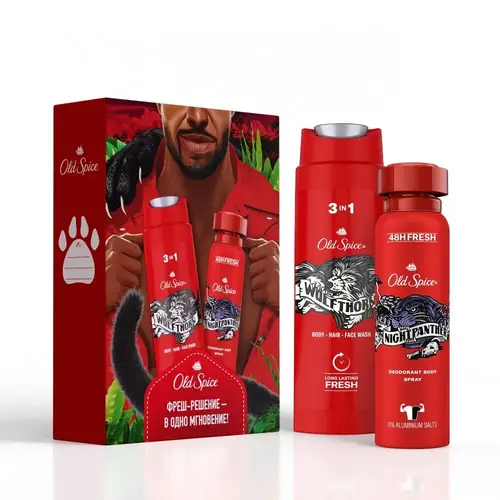 Набор Old Spice Wolfthorn дезодорант 150мл+гель для душа 250мл